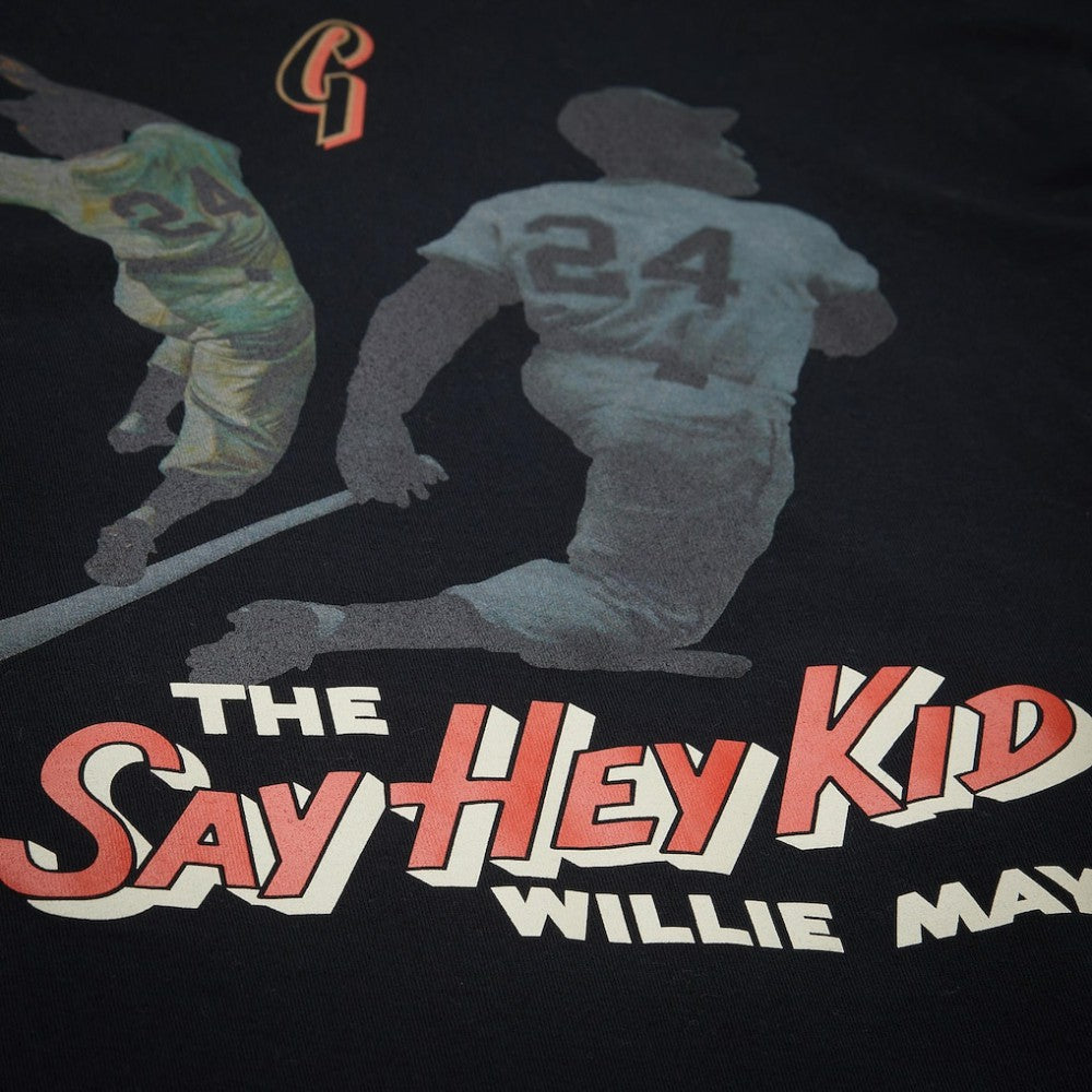 Willie Mays San Francisco Giants Mitchell & Ness Legends Collection Vintage Logo T-Shirt - MLB