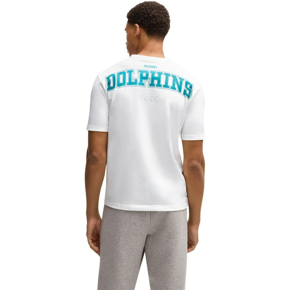 Miami Dolphins Hugo Boss Unisex Brady T-Shirt White | NFL