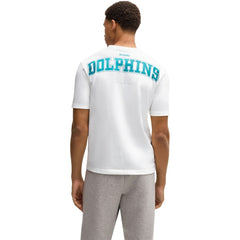 Miami Dolphins Hugo Boss Unisex Brady T-Shirt White | NFL