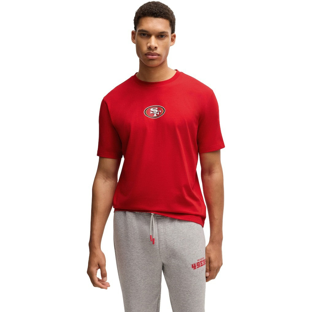 San Francisco 49ers Hugo Boss Unisex Brady T-Shirt Scarlet | NFL