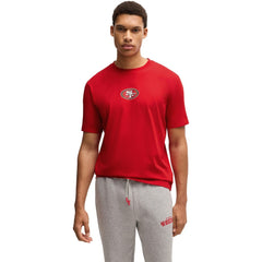 San Francisco 49ers Hugo Boss Unisex Brady T-Shirt Scarlet | NFL
