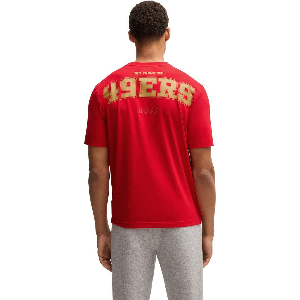 San Francisco 49ers Hugo Boss Unisex Brady T-Shirt Scarlet | NFL