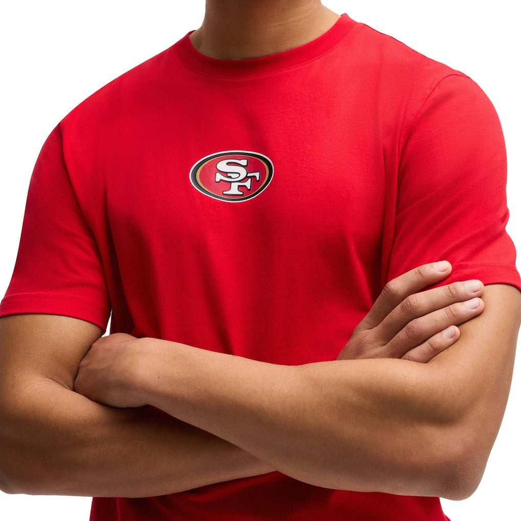 San Francisco 49ers Hugo Boss Unisex Brady T-Shirt Scarlet | NFL