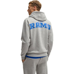Los Angeles Rams Hugo Boss Unisex Woodson Tri-Blend Hoodie Heather Gray | NFL