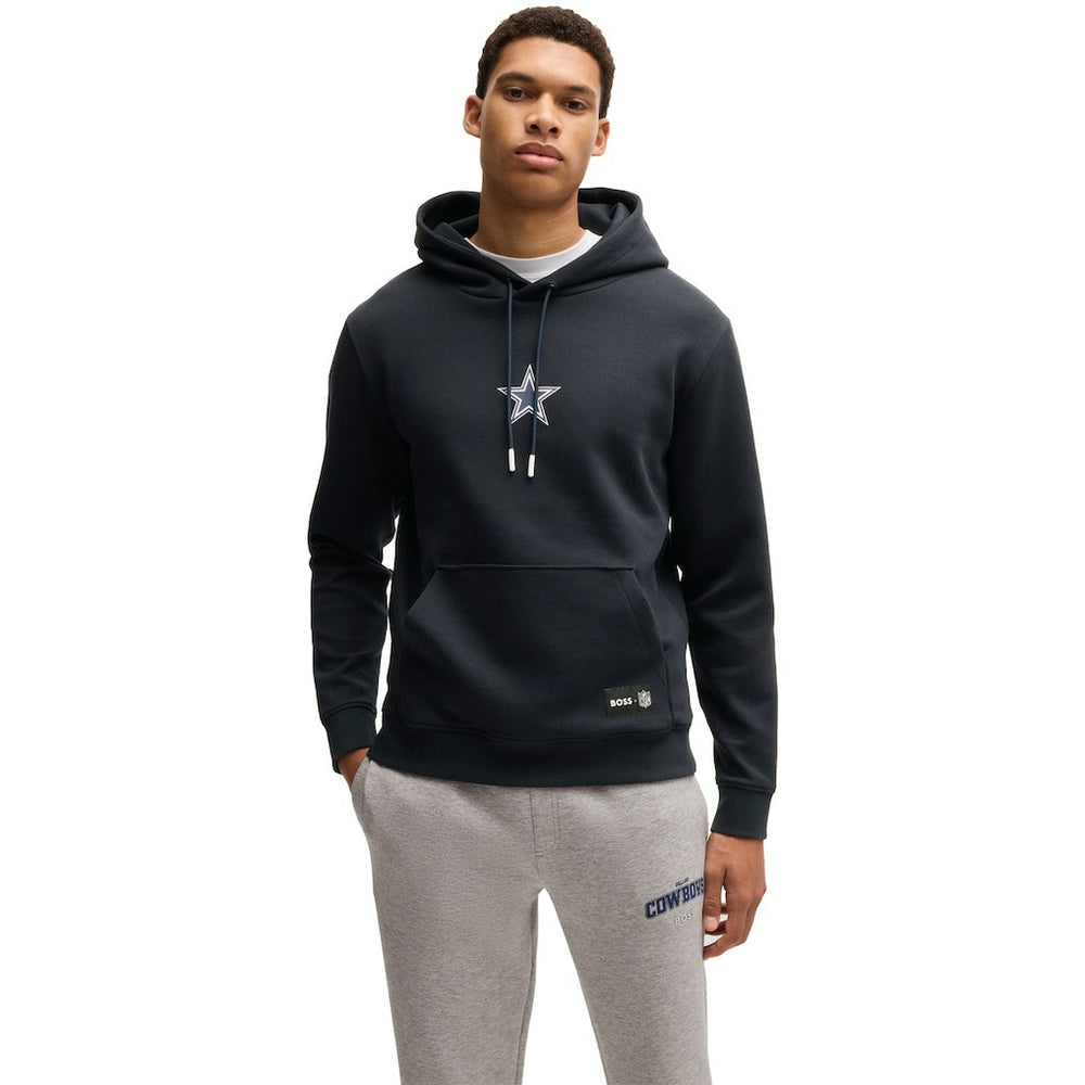 Dallas Cowboys Hugo Boss Unisex Woodson Tri-Blend Hoodie Navy | NFL