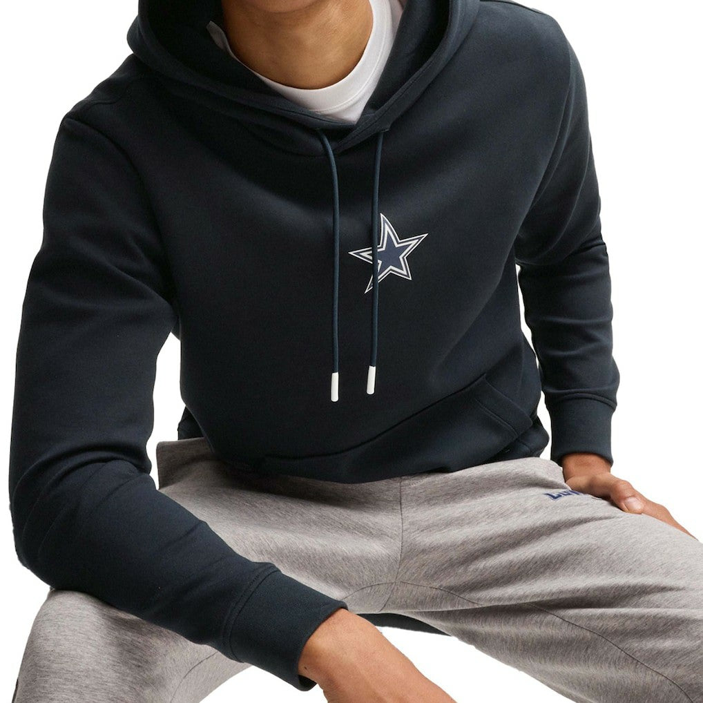 Dallas Cowboys Hugo Boss Unisex Woodson Tri-Blend Hoodie Navy | NFL