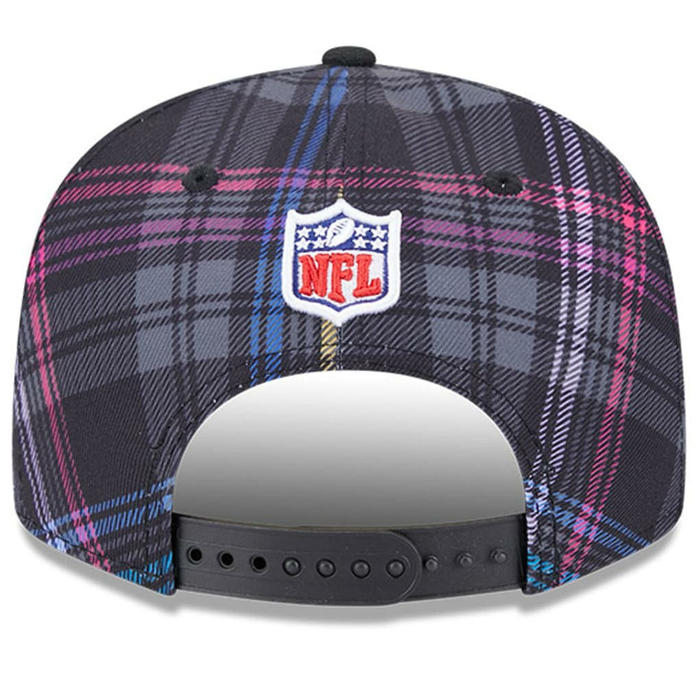 Cleveland Browns New Era 2024 NFL Crucial Catch Plaid 9FIFTY Snapback Hat Black | NFL