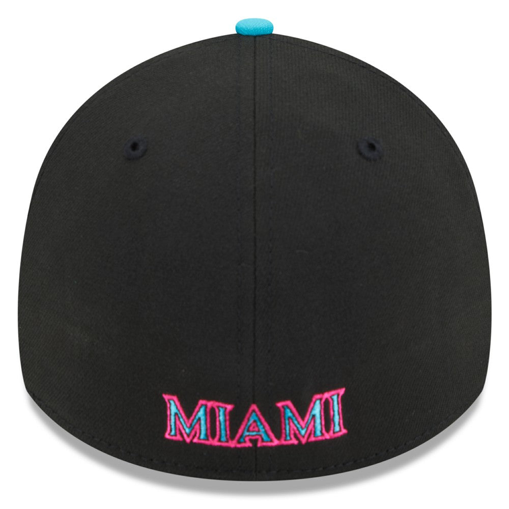 Miami Marlins New Era 2025 City Connect 39THIRTY Flex Hat - MLB