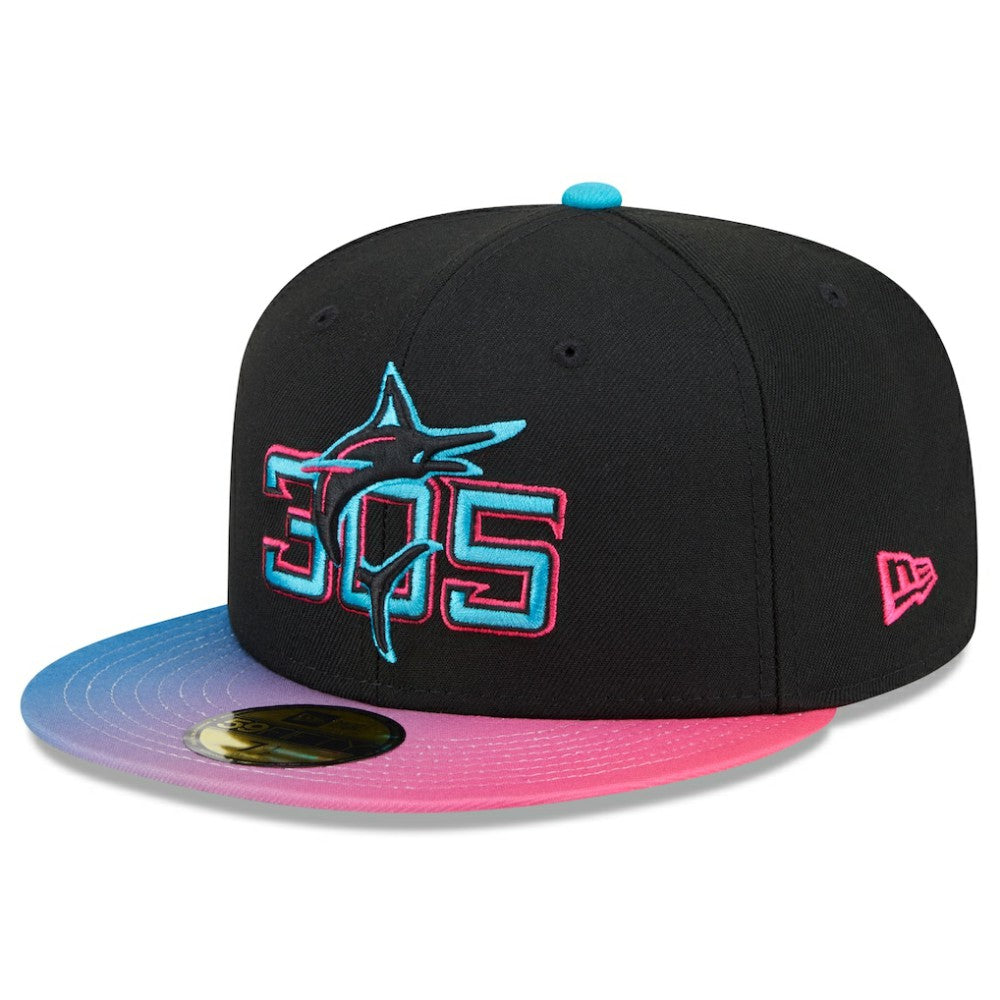 Miami Marlins New Era 2025 City Connect 59FIFTY Fitted Hat - MLB