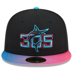 Miami Marlins New Era 2025 City Connect 59FIFTY Fitted Hat - MLB