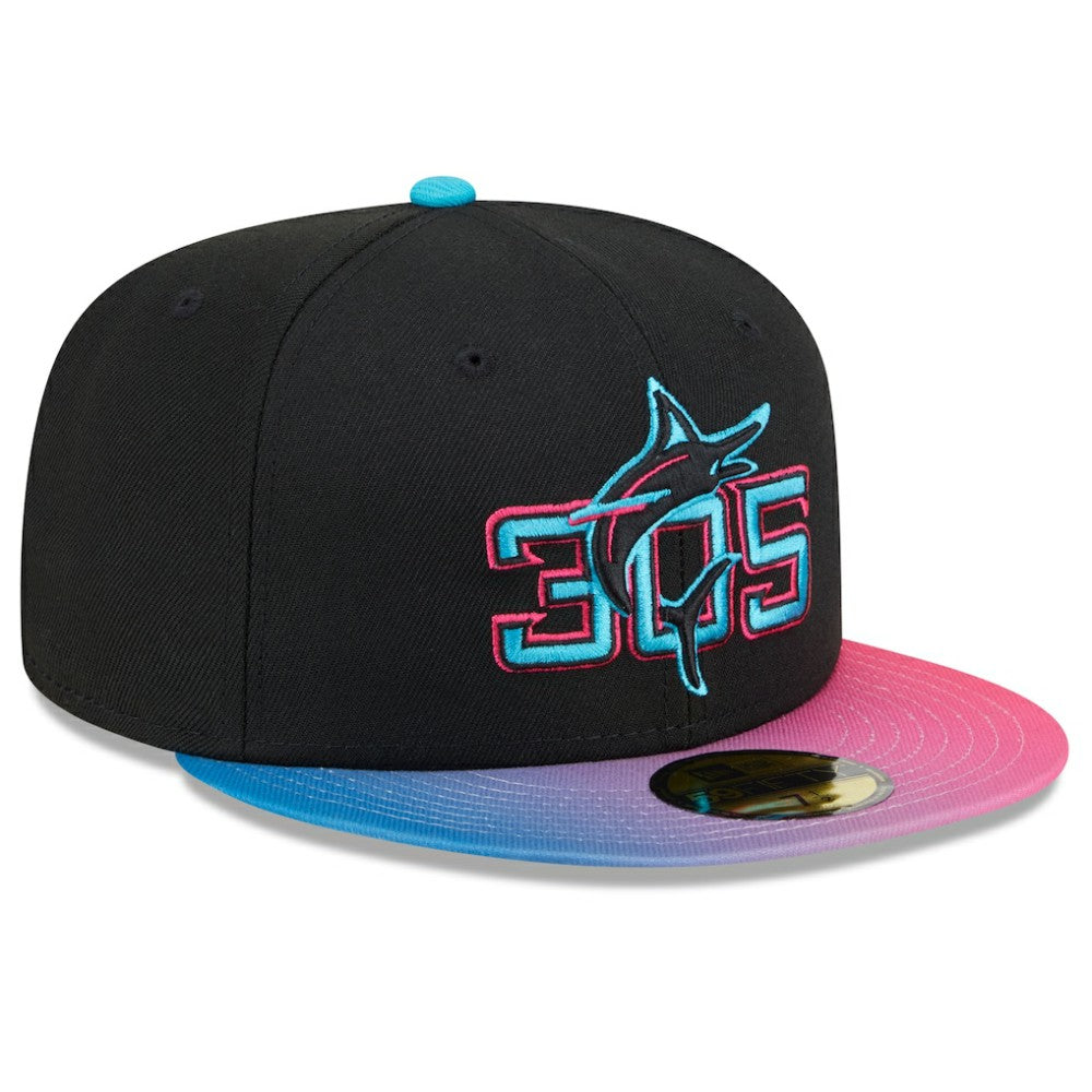 Miami Marlins New Era 2025 City Connect 59FIFTY Fitted Hat - MLB