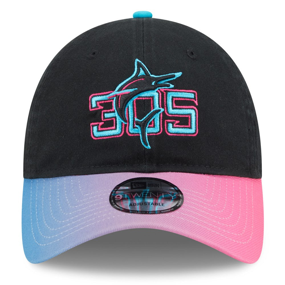 Miami Marlins New Era 2025 City Connect 9TWENTY Adjustable Hat - MLB