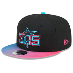 Miami Marlins New Era 2025 City Connect 9FIFTY Snapback Hat - MLB
