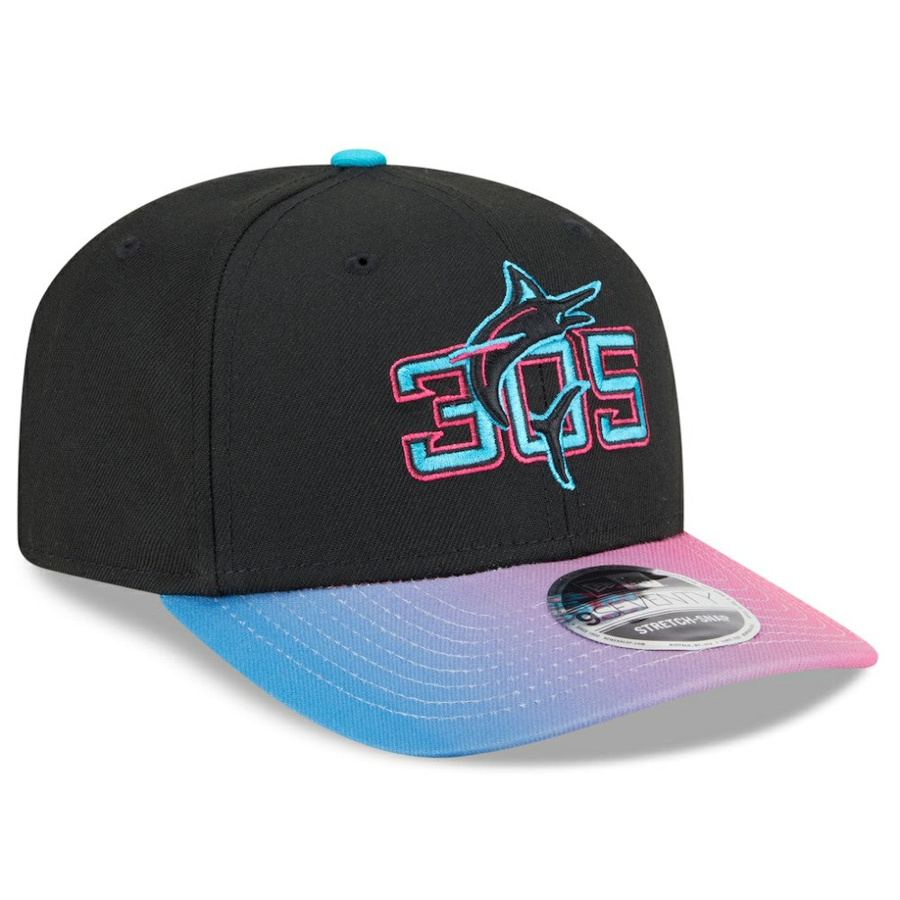 Miami Marlins New Era 2025 City Connect 9SEVENTY Adjustable Hat - MLB