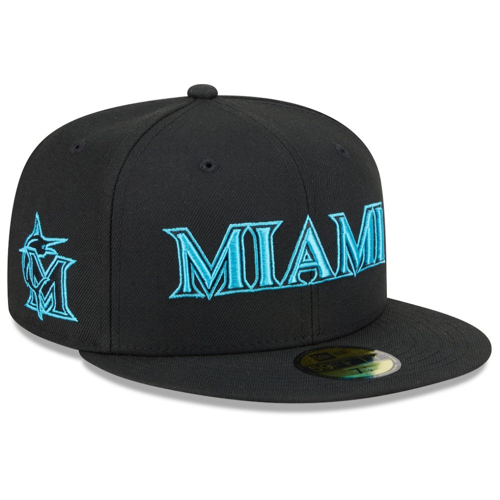 Miami Marlins New Era 2025 City Connect 59FIFTY Fitted Hat - MLB