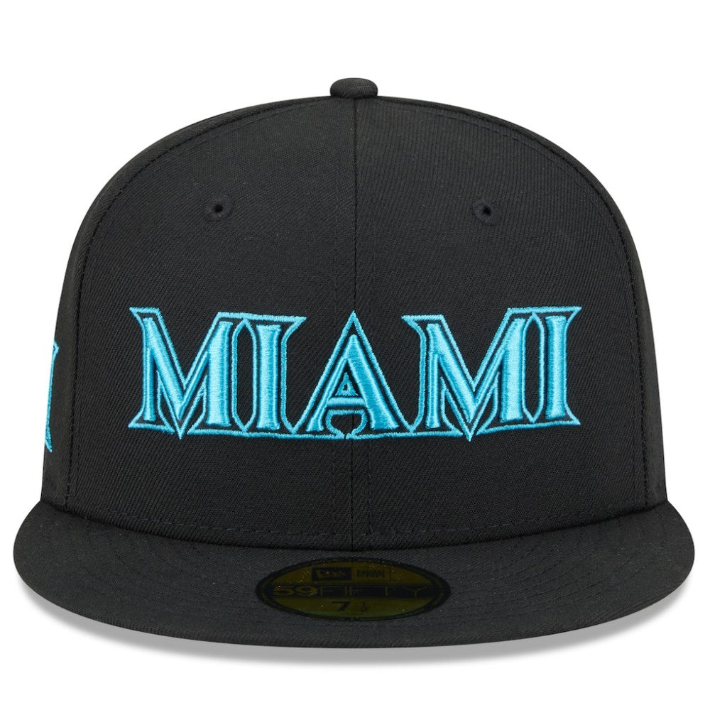Miami Marlins New Era 2025 City Connect 59FIFTY Fitted Hat - MLB