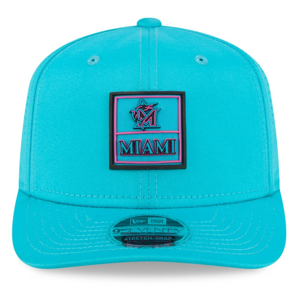 Miami Marlins New Era 2025 City Connect 9SEVENTY Adjustable Hat - MLB