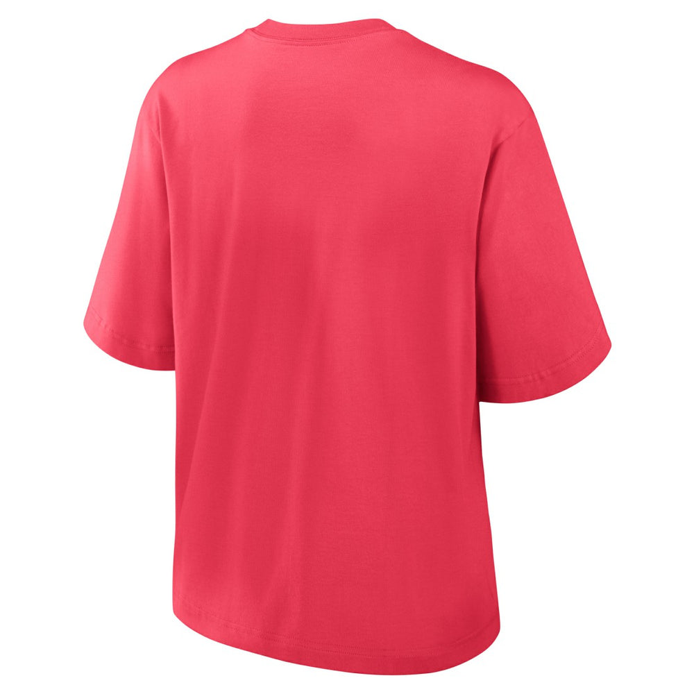 Tampa Bay Buccaneers Women's Glory Arch Boxy T-Shirt Red | Nike for Sale