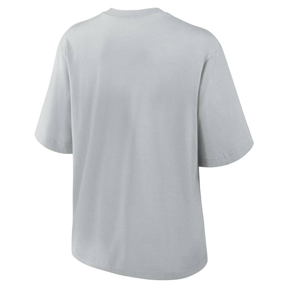 Detroit Lions Women's Glory Arch Boxy T-Shirt Gray | Nike for Sale