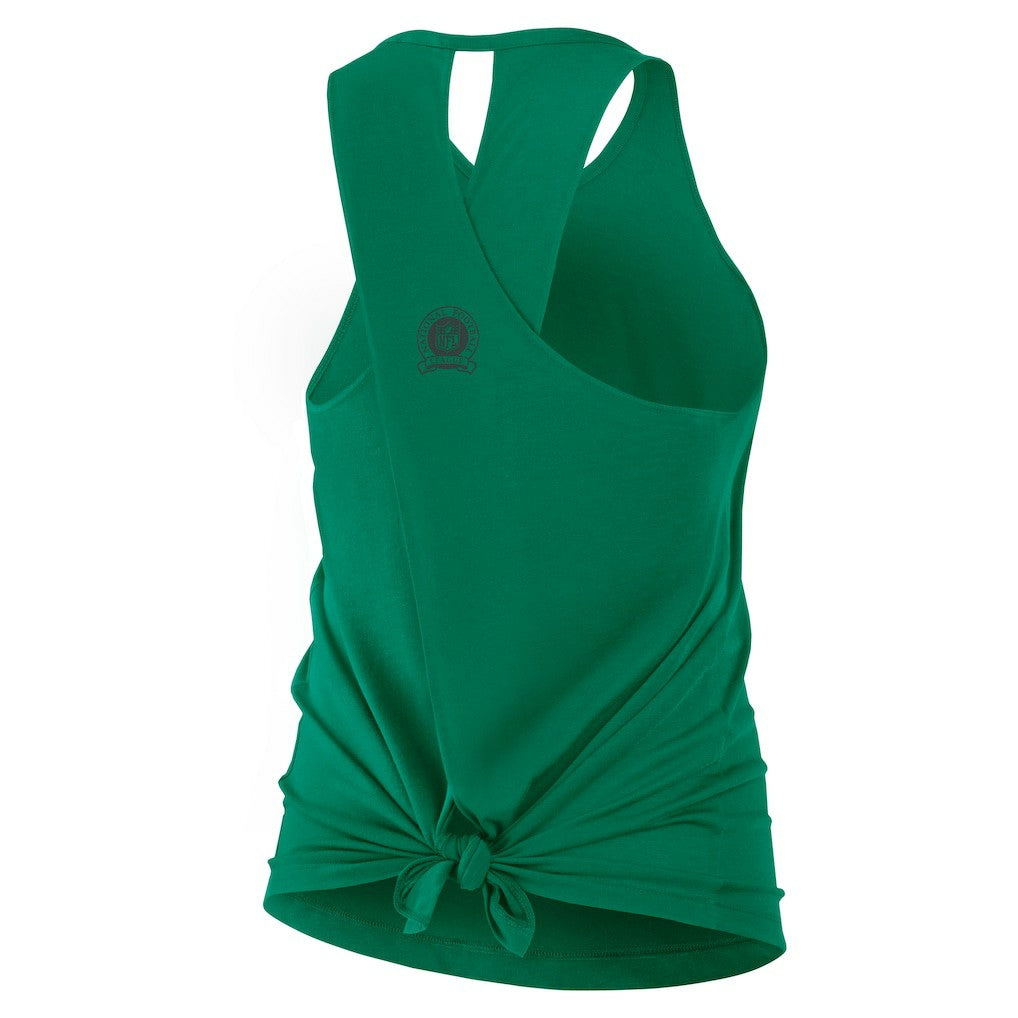 New York Jets Women's Glory Open-Back Crisscross Dri-FIT Tank Top Green | Nike for Sale