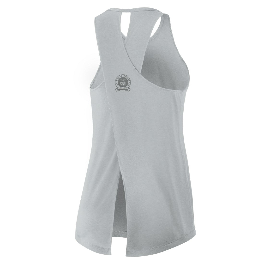 Detroit Lions Women's Glory Open-Back Crisscross Dri-FIT Tank Top Gray | Nike for Sale