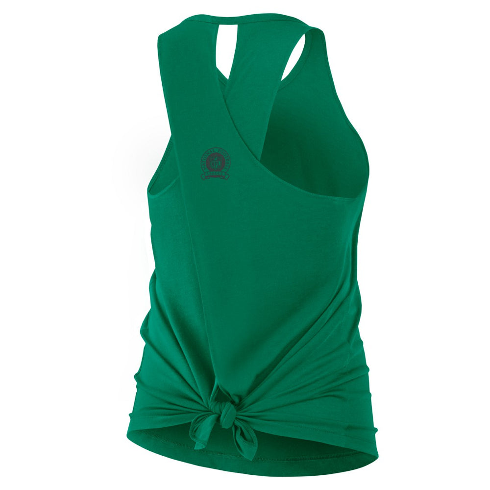 Green Bay Packers Women's Glory Open-Back Crisscross Dri-FIT Tank Top Green | Nike for Sale