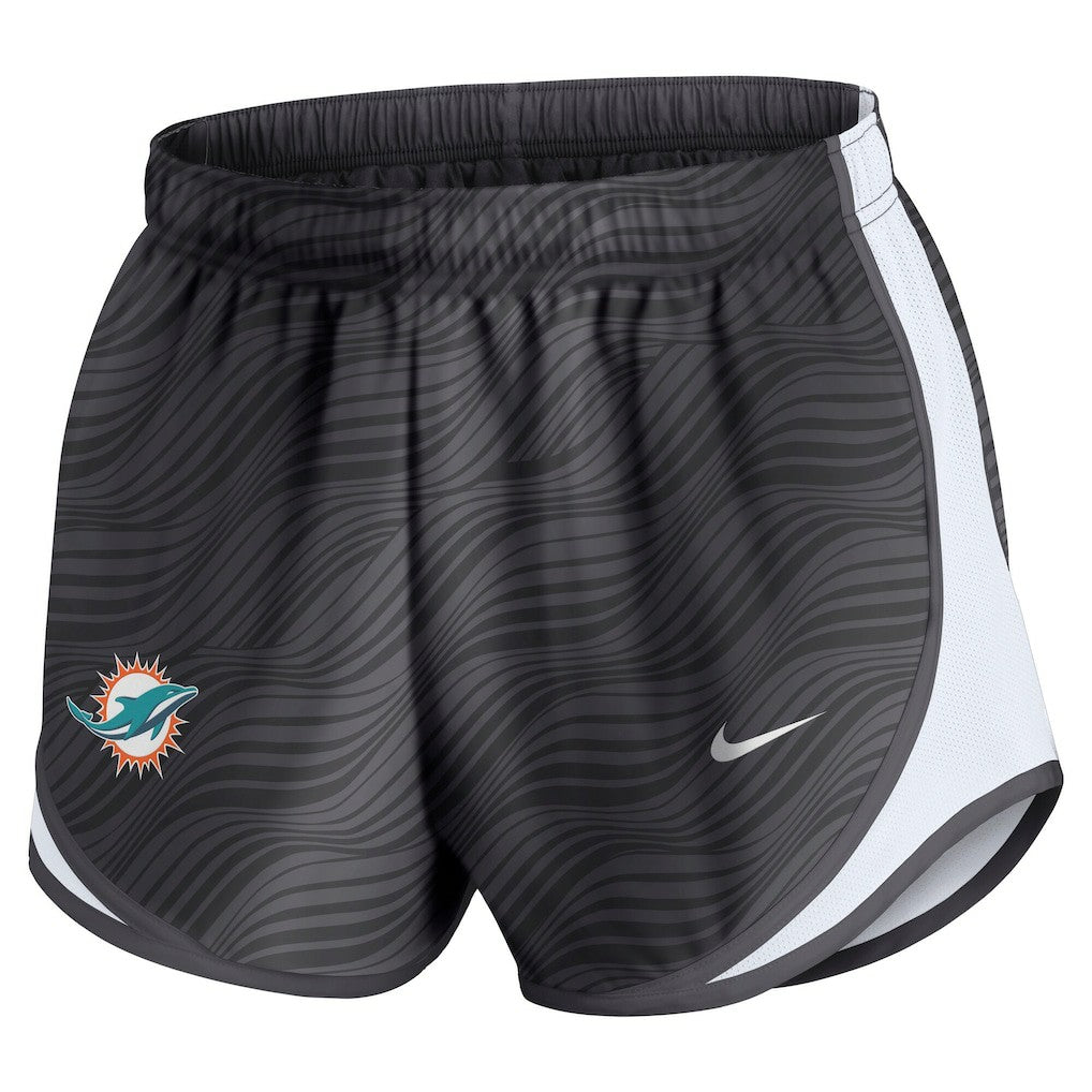 Miami Dolphins Women's Tempo Dri-FIT Shorts Anthracite | Nike for Sale