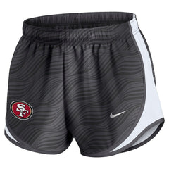 San Francisco 49ers Women's Tempo Dri-FIT Shorts Anthracite | Nike for Sale