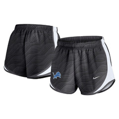 Detroit Lions Women's Tempo Dri-FIT Shorts Anthracite | Nike for Sale
