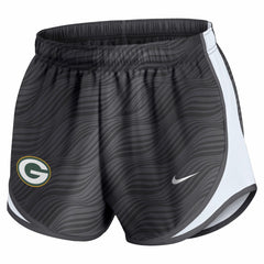 Green Bay Packers Women's Tempo Dri-FIT Shorts Anthracite | Nike for Sale