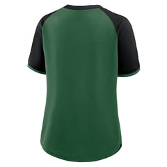 New York Jets Women's Height Advantage T-Shirt Green/Black | Fanatics