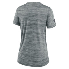 Denver Broncos Women's Sideline Velocity Dri-FIT T-Shirt Gray | Nike for Sale