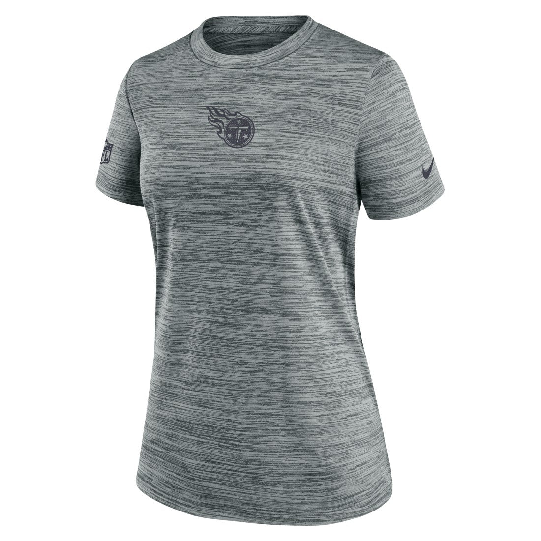 Tennessee Titans Women's Sideline Velocity Dri-FIT T-Shirt Gray | Nike for Sale