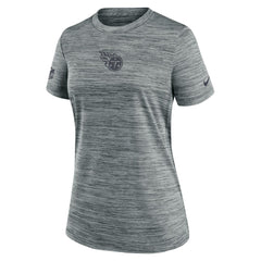 Tennessee Titans Women's Sideline Velocity Dri-FIT T-Shirt Gray | Nike for Sale