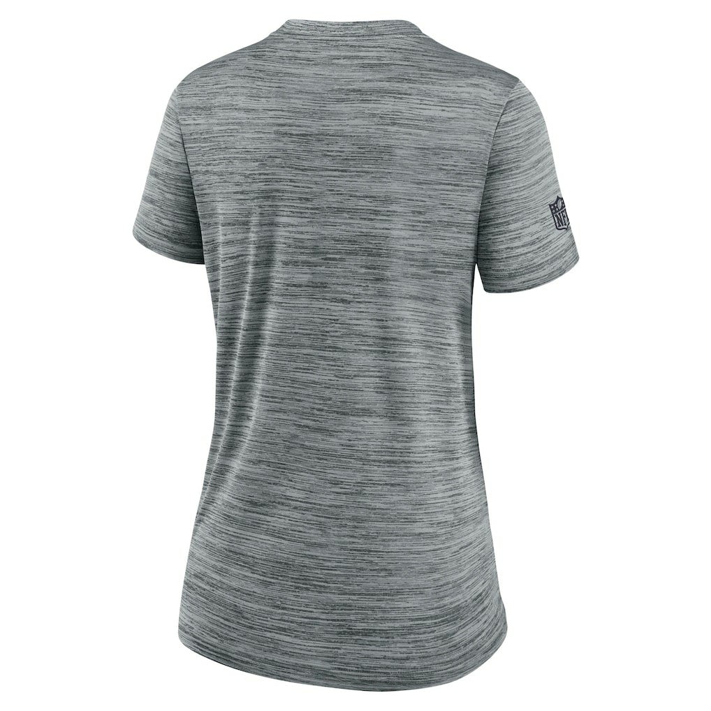 Houston Texans Women's Sideline Velocity Dri-FIT T-Shirt Gray | Nike for Sale
