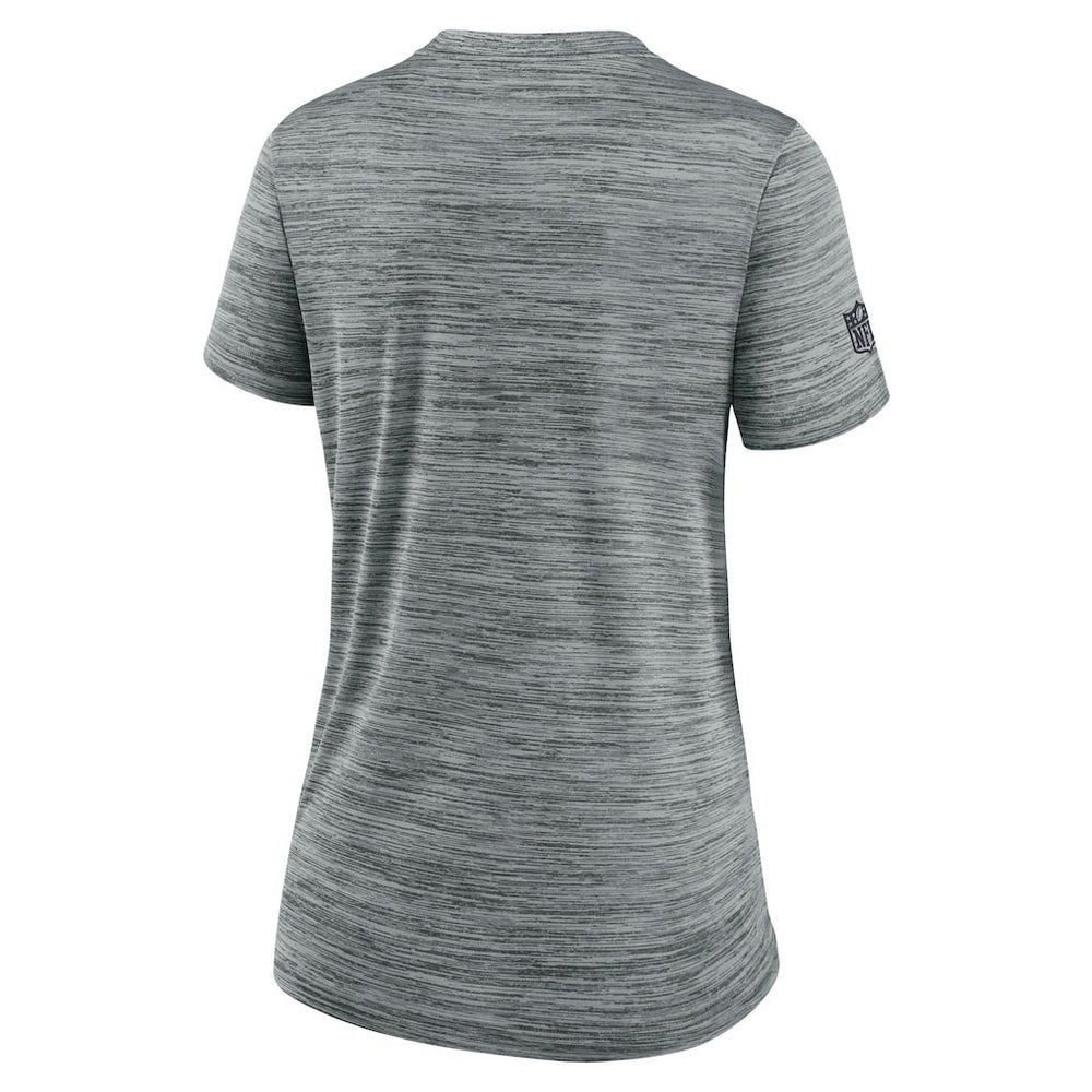 Houston Texans Women's Sideline Velocity Dri-FIT T-Shirt Gray | Nike for Sale