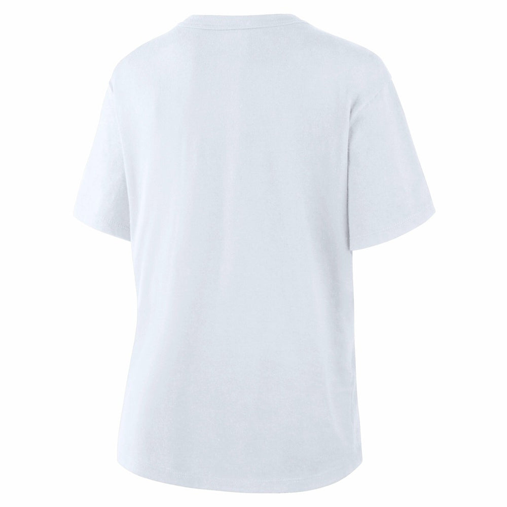 Detroit Lions Women's Line Em Up T-Shirt Ash | Fanatics