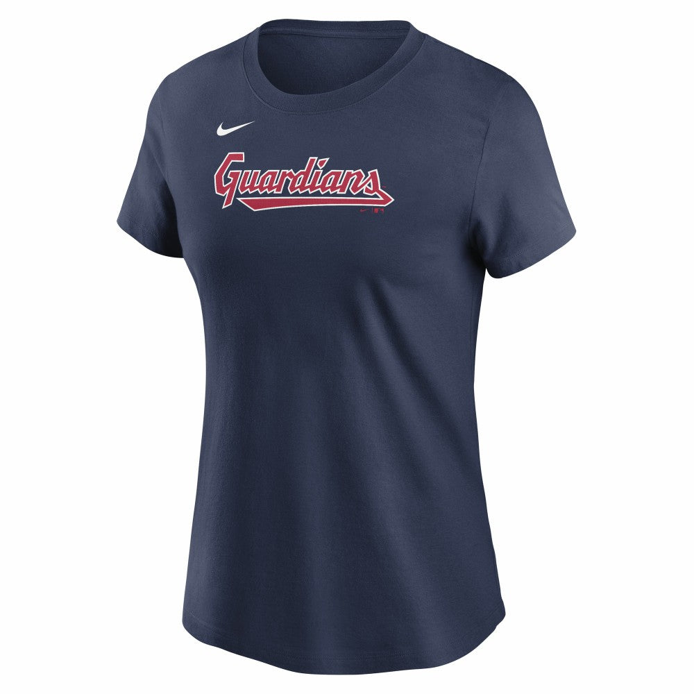 José Ramírez Cleveland Guardians Nike Women's Cooperstown Collection Fuse Name & Number T-Shirt - MLB