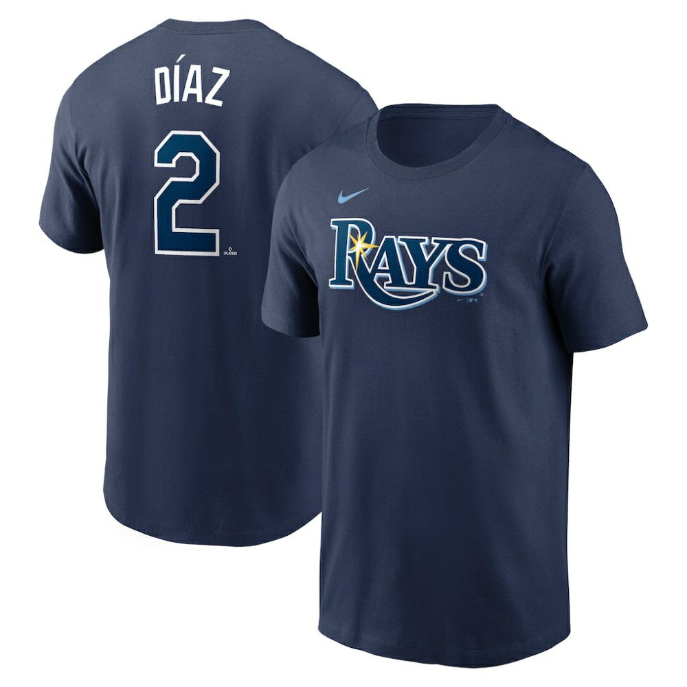 Yandy Diaz Tampa Bay Rays Nike Fuse Name & Number T-Shirt - MLB