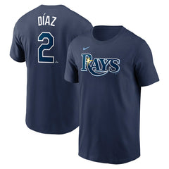Yandy Diaz Tampa Bay Rays Nike Fuse Name & Number T-Shirt - MLB
