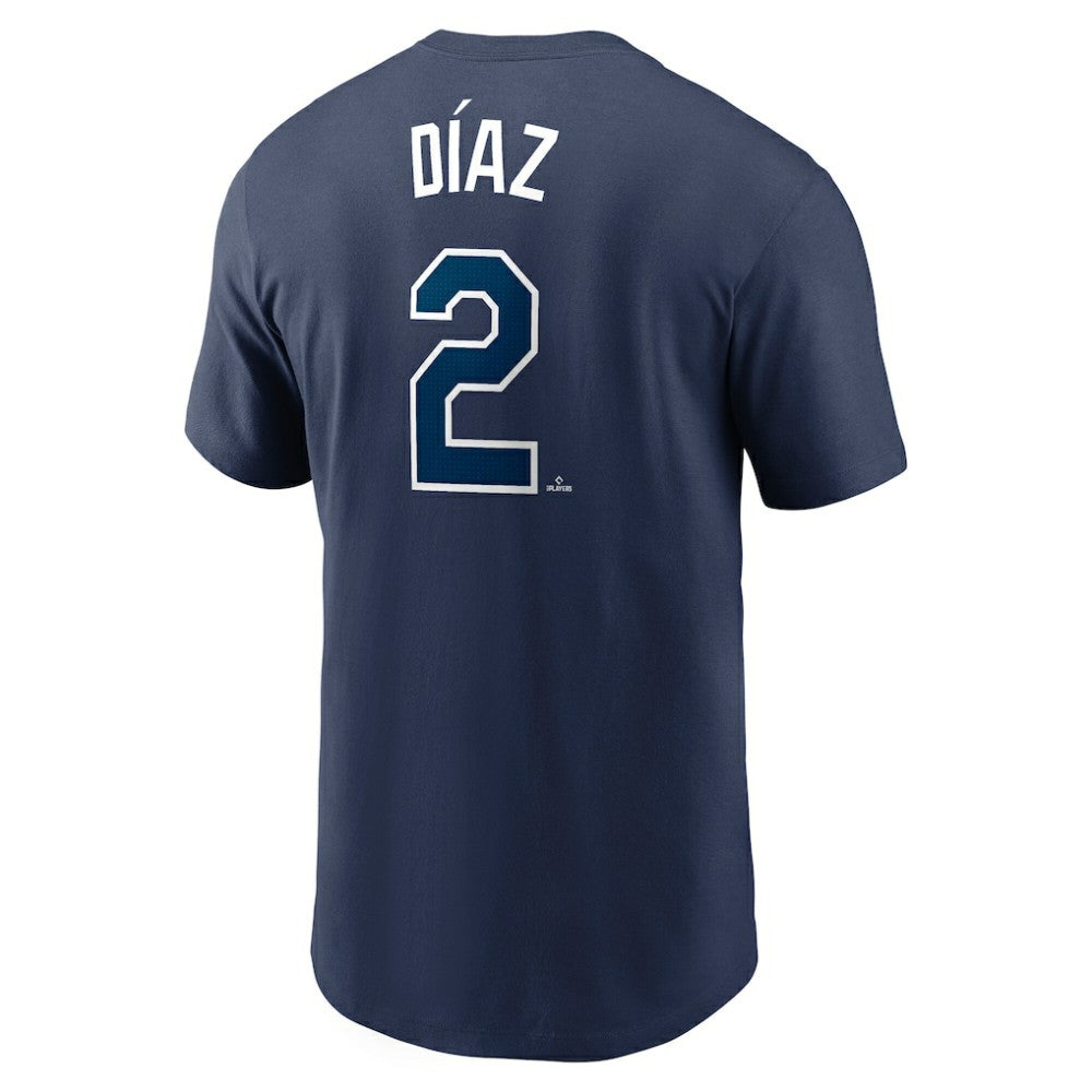 Yandy Diaz Tampa Bay Rays Nike Fuse Name & Number T-Shirt - MLB