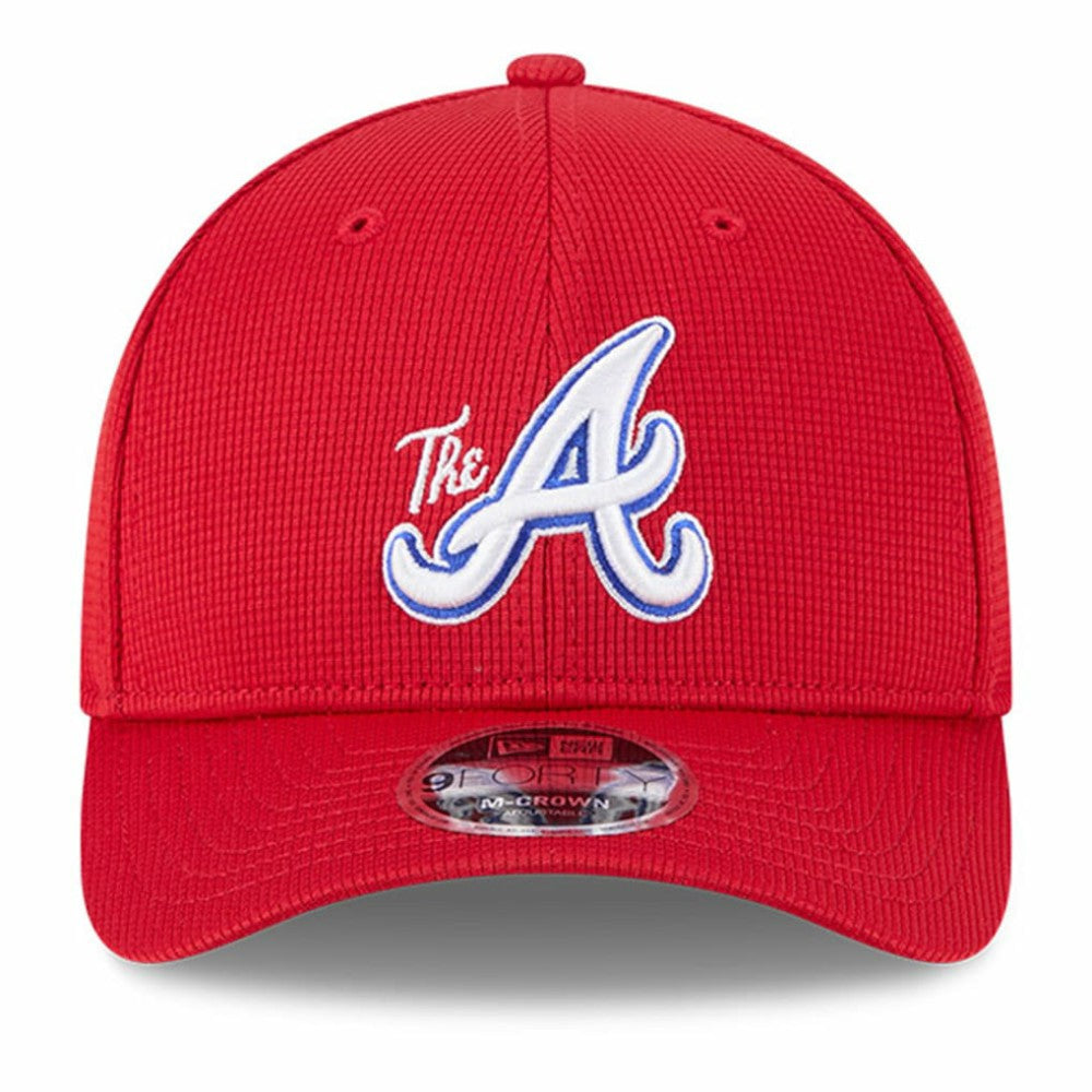 Atlanta Braves New Era City Connect Batting Practice 9FORTY M-Crown Adjustable Hat - MLB