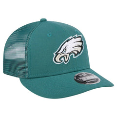 Philadelphia Eagles New Era Low Profile 9FIFTY Snapback Hat Midnight Green | NFL