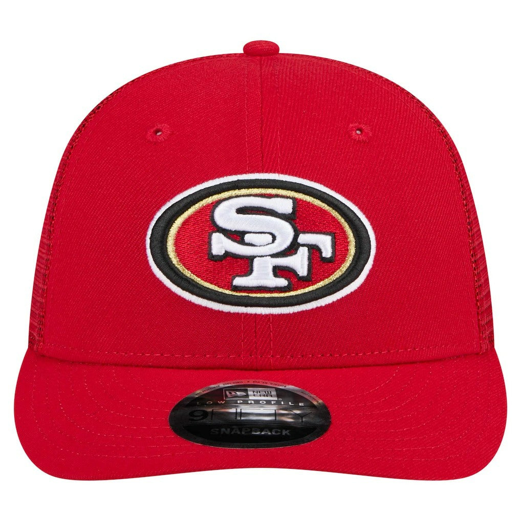 San Francisco 49ers New Era Low Profile 9FIFTY Snapback Hat Scarlet | NFL