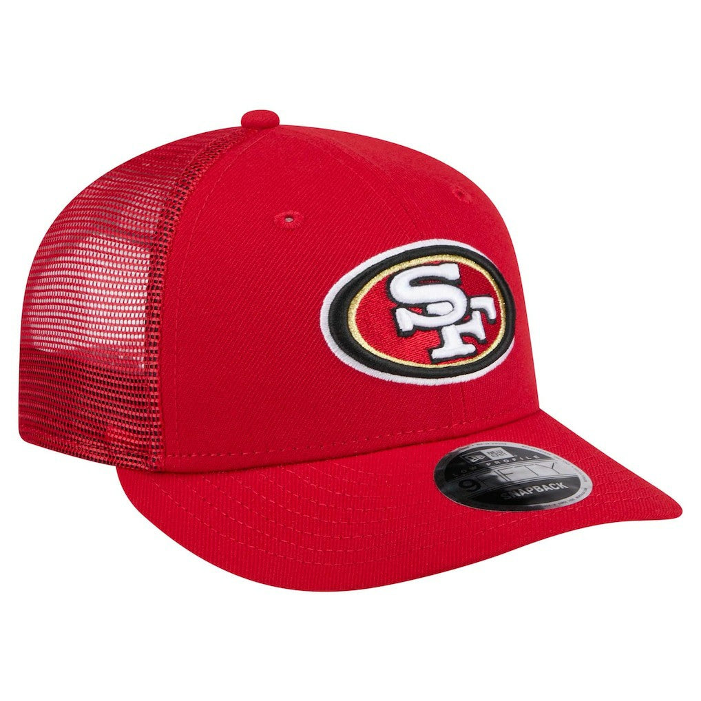 San Francisco 49ers New Era Low Profile 9FIFTY Snapback Hat Scarlet | NFL