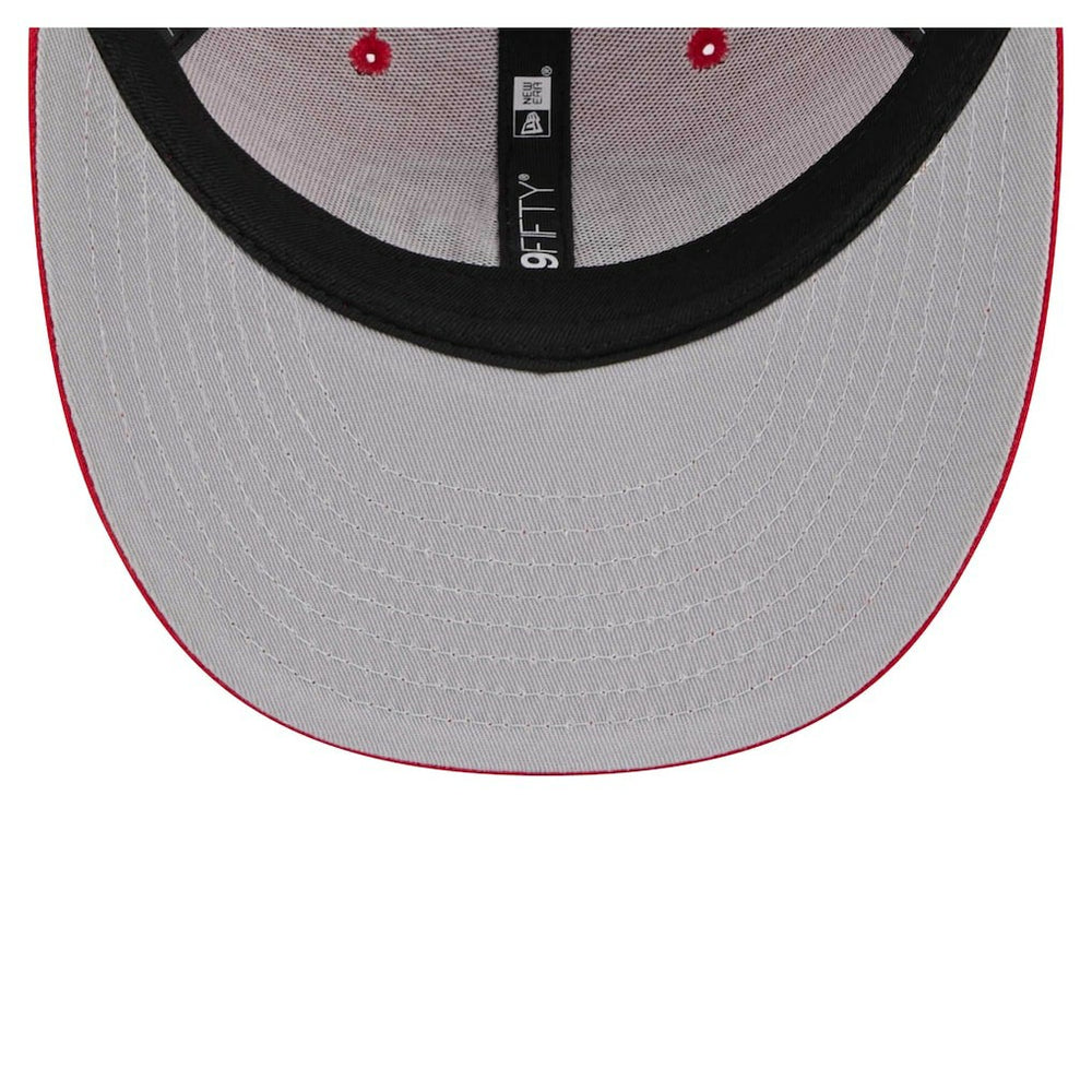 San Francisco 49ers New Era Low Profile 9FIFTY Snapback Hat Scarlet | NFL