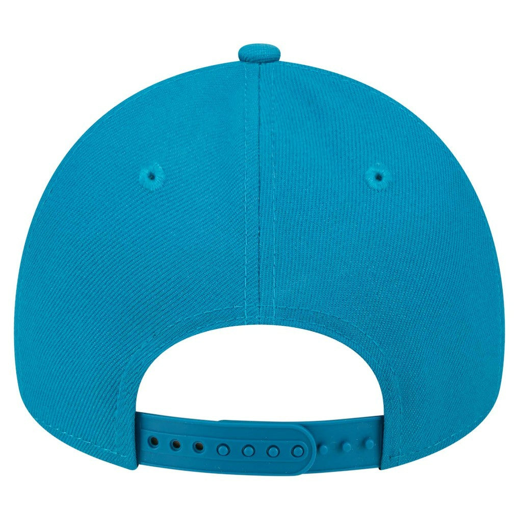 Jacksonville Jaguars New Era A-Frame 9FORTY Adjustable Hat Teal | NFL