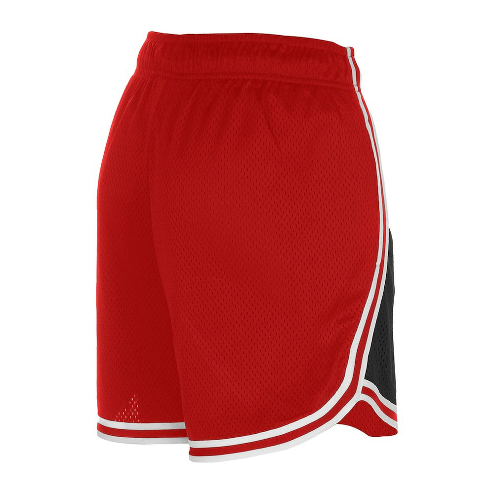 Kansas City Chiefs New Era Women's Sport Classics Mesh Shorts Black/Red | NFL