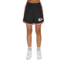 Kansas City Chiefs New Era Women's Sport Classics Mesh Shorts Black/Red | NFL