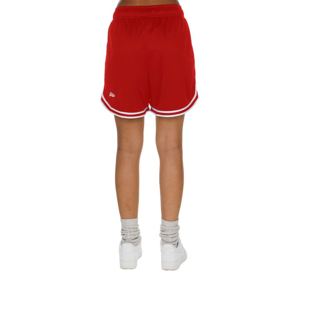 Kansas City Chiefs New Era Women's Sport Classics Mesh Shorts Black/Red | NFL